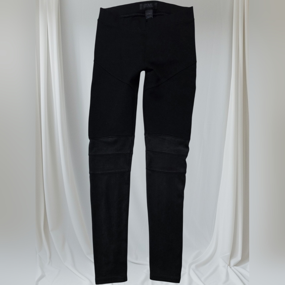 Tag Elemental Pants Size Small S Leggings Faux Leather Pull-On Black Leggins